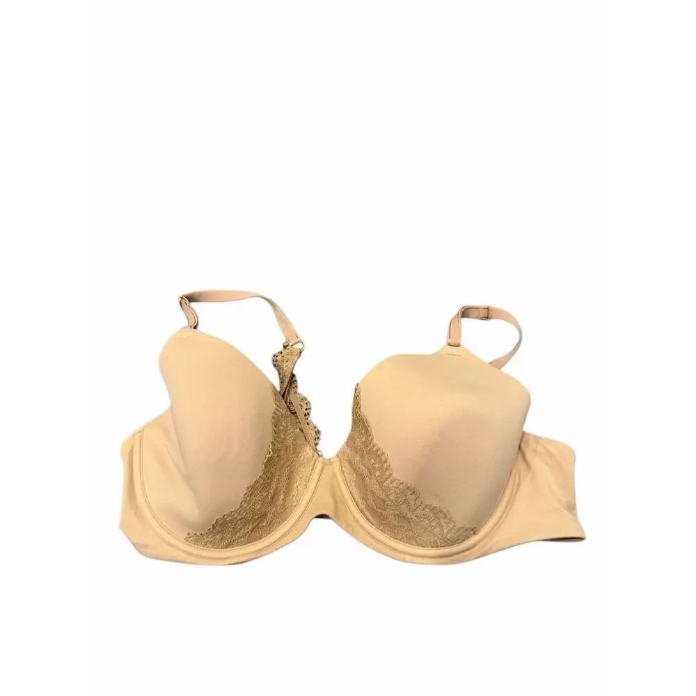 Soma Embraceable Perfect Coverage Nude Lace Bra-Size 38C